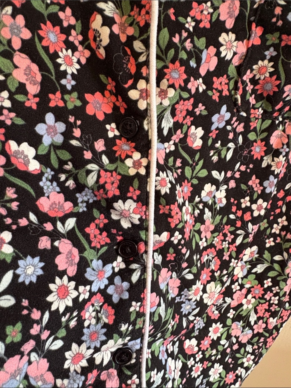 Joyspun 2 piece pajama set  short sleeve shirt and shorts - Picture 4 of 6